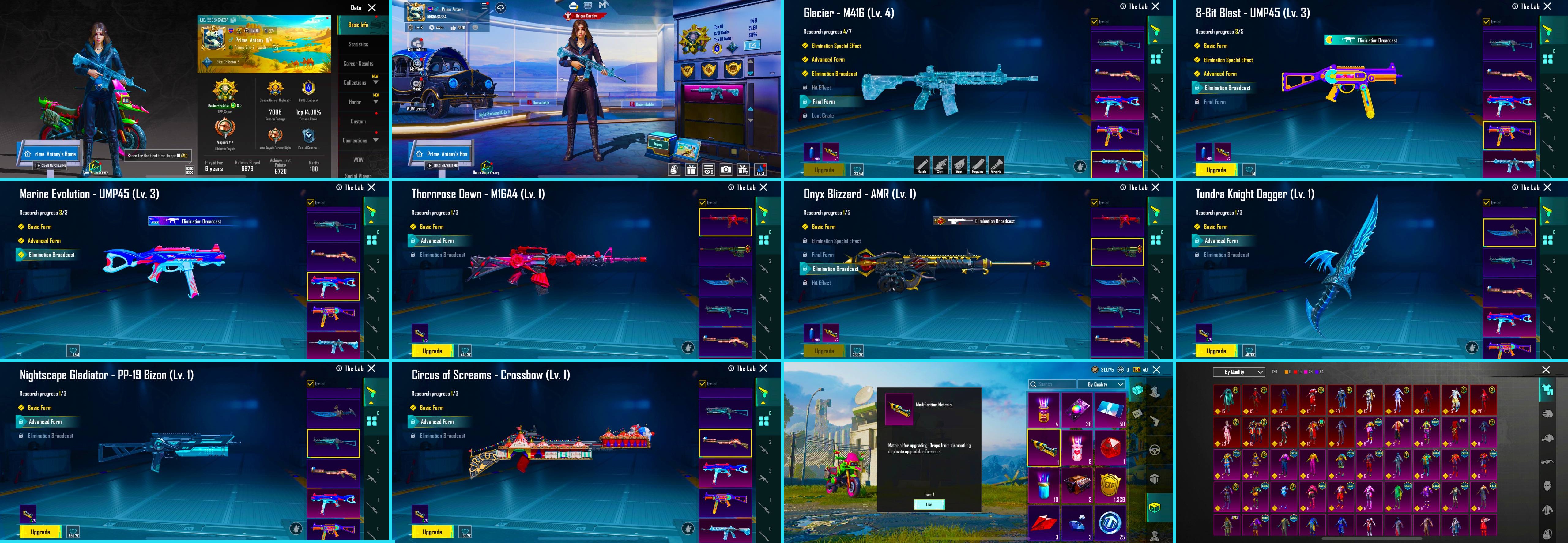  Account pubg តម្លៃ50$